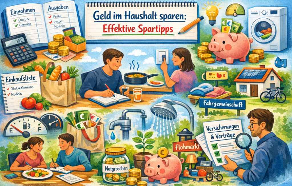 Geld im Haushalt sparen