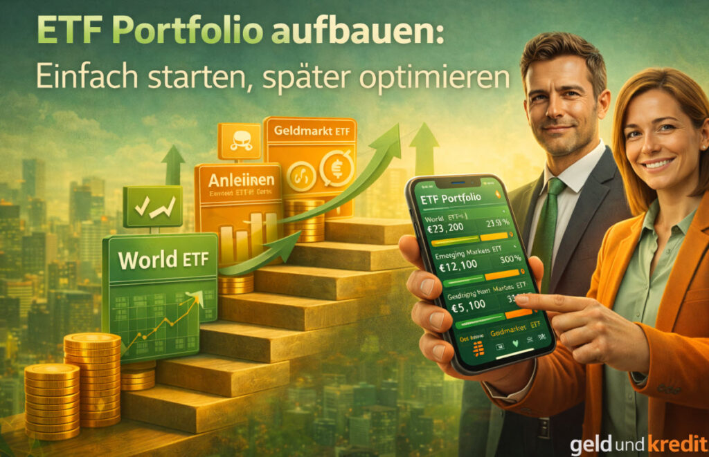 ETF Portfolio aufbauen