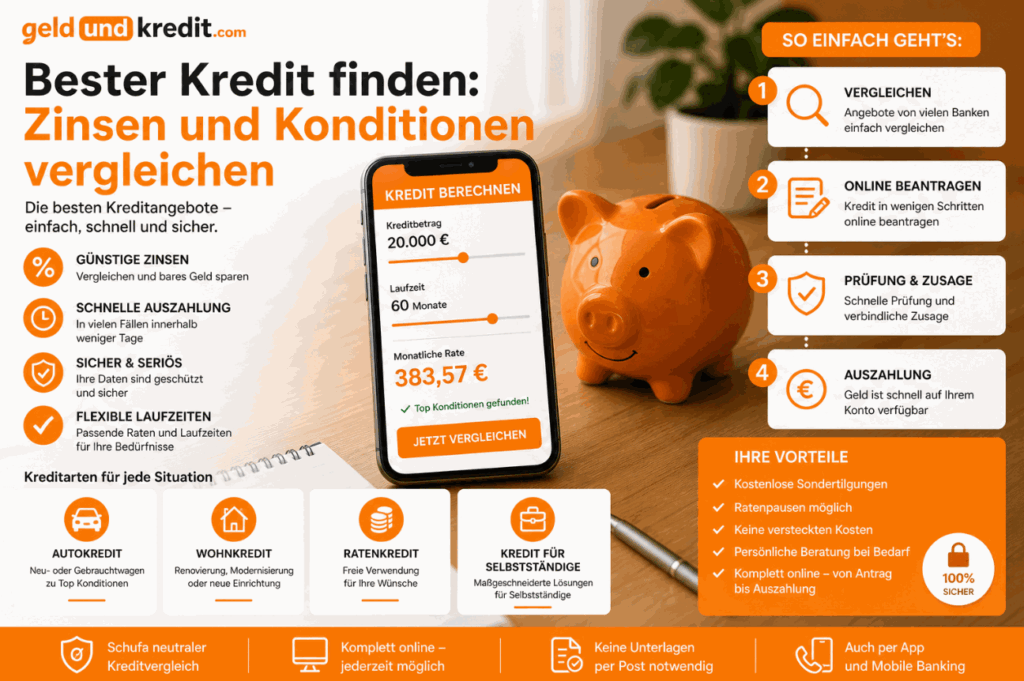 Bester Kredit finden